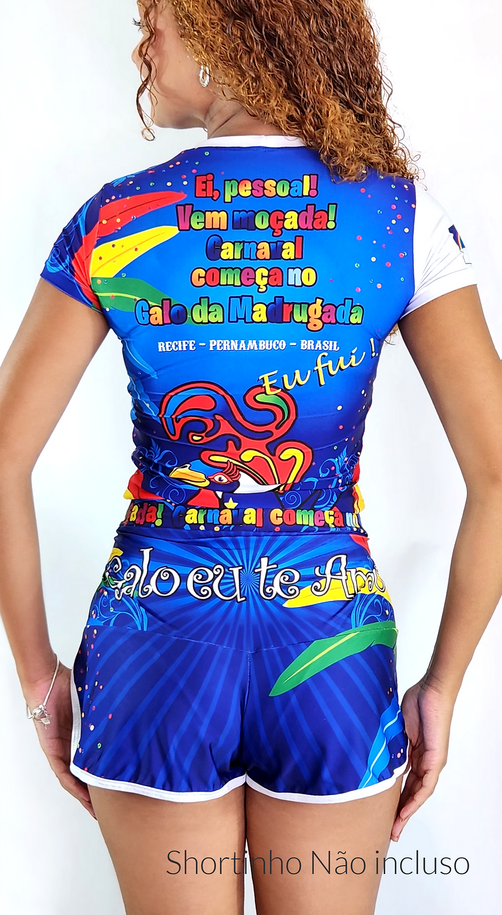 Miniatura: Camiseta temática GALO EU TE AMO