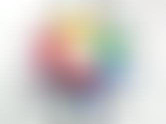 Coloring Rainbows 13-colors depicted in a paint palette with corresponding paint tubes