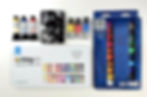 Coloring Rainbows Watercolor Paint Options from QOR, Kingart and Winsor & Newton