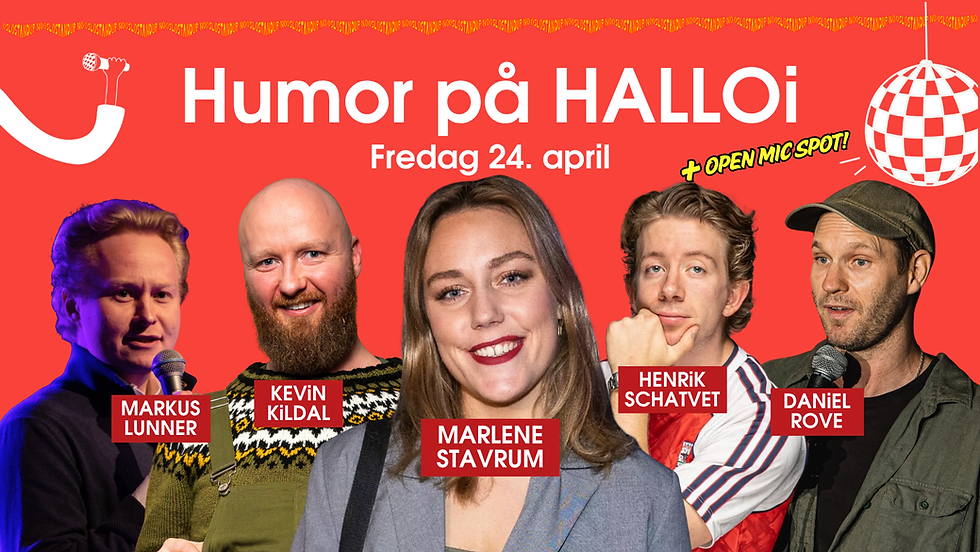 HUMOR PÅ HALLOi