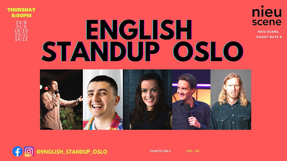 ENGLISH STANDUP OSLO