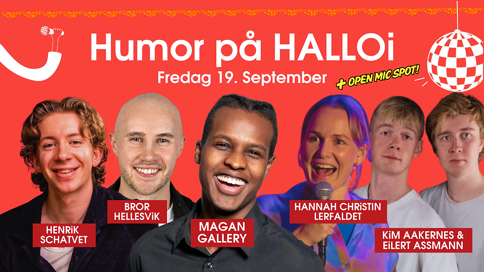 HUMOR PÅ HALLOi