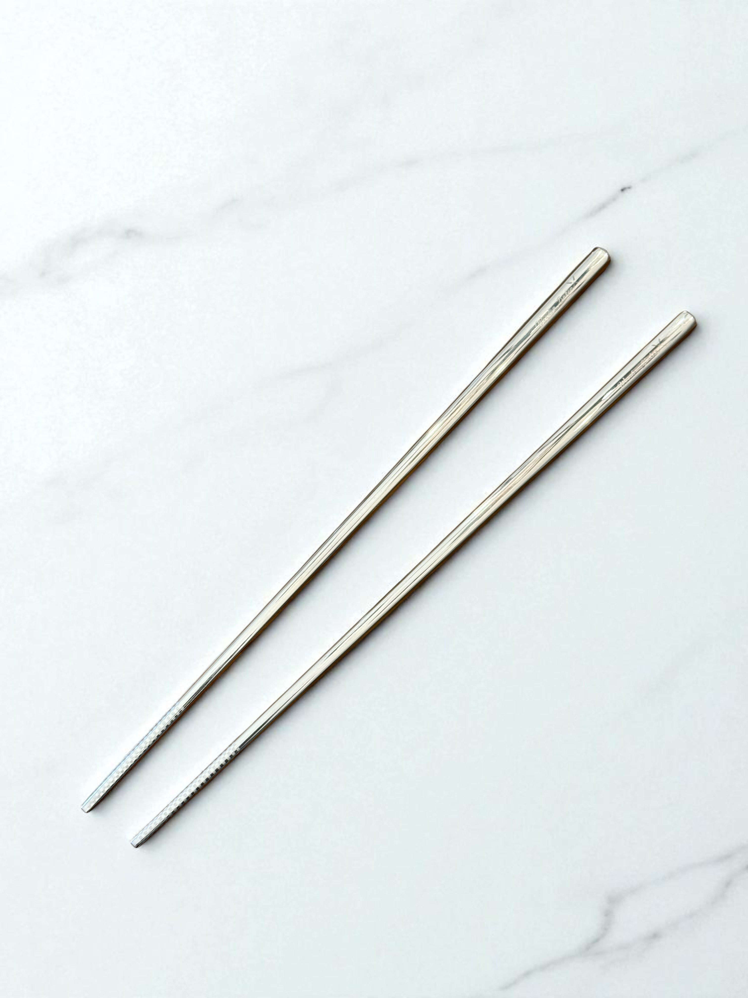 Stainless Steel Chopsticks (Large & Small)