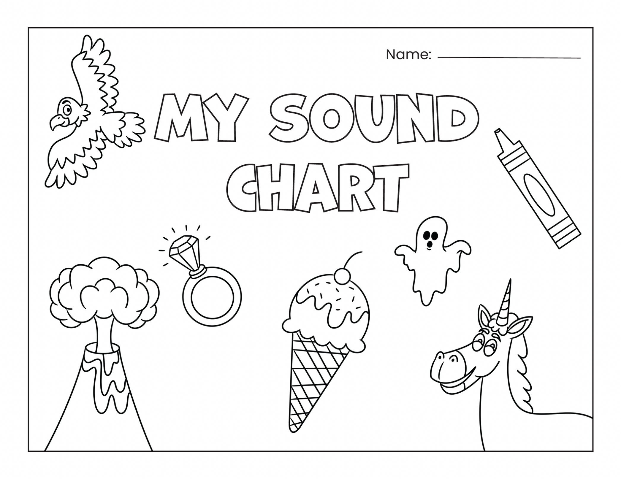 Individual Student Sound Chart
