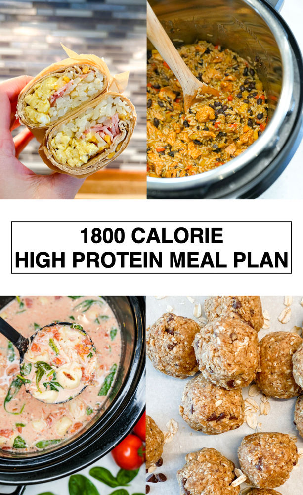 1800 CALORIES HIGH PROTEIN MEAL PLAN