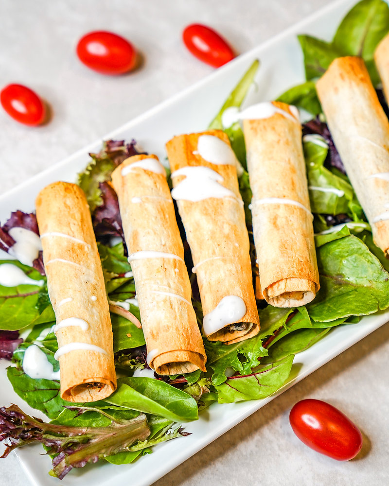 AIR FRYER SOUTHWEST CHICKEN TAQUITOS