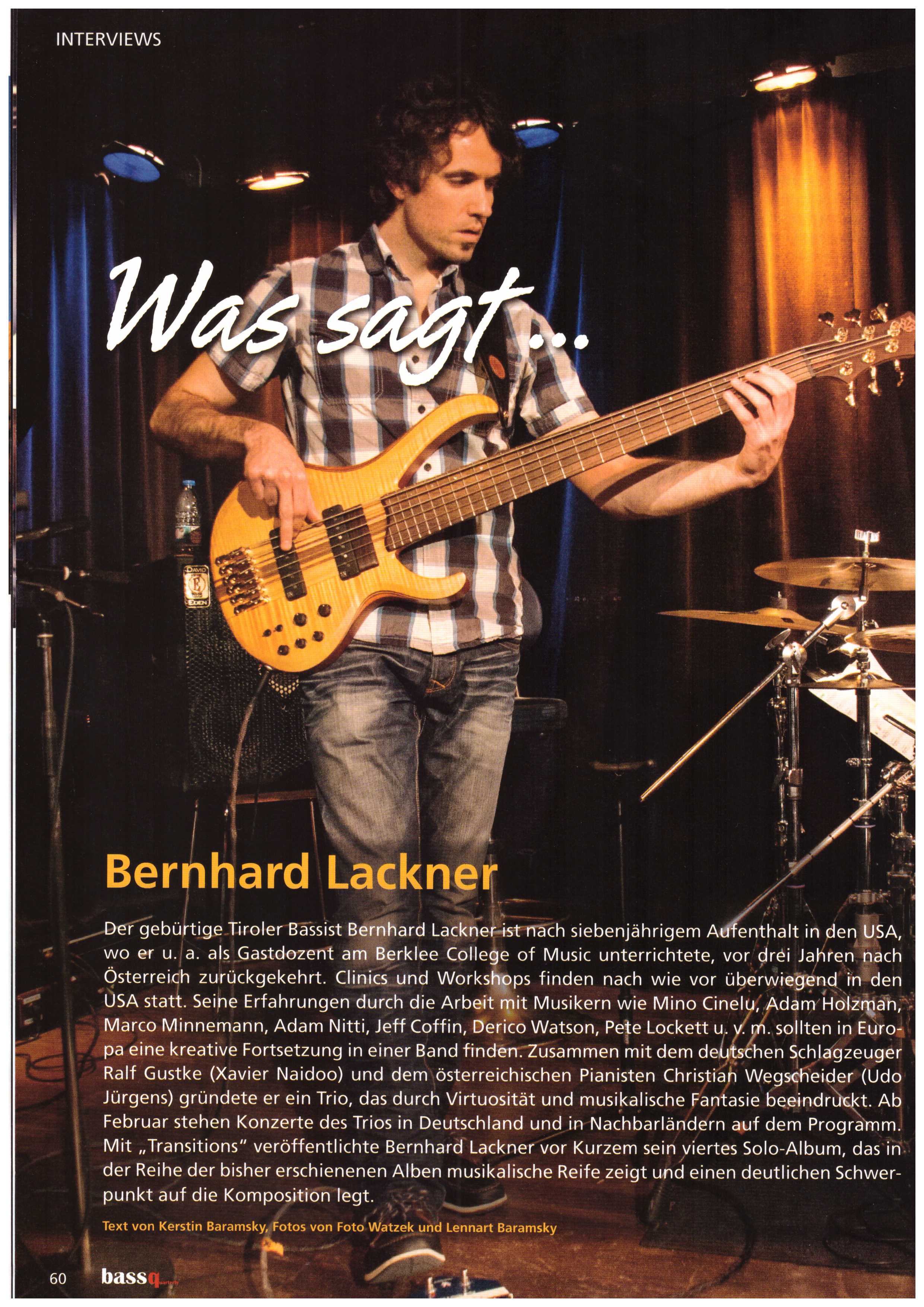 bass quarterly 2015