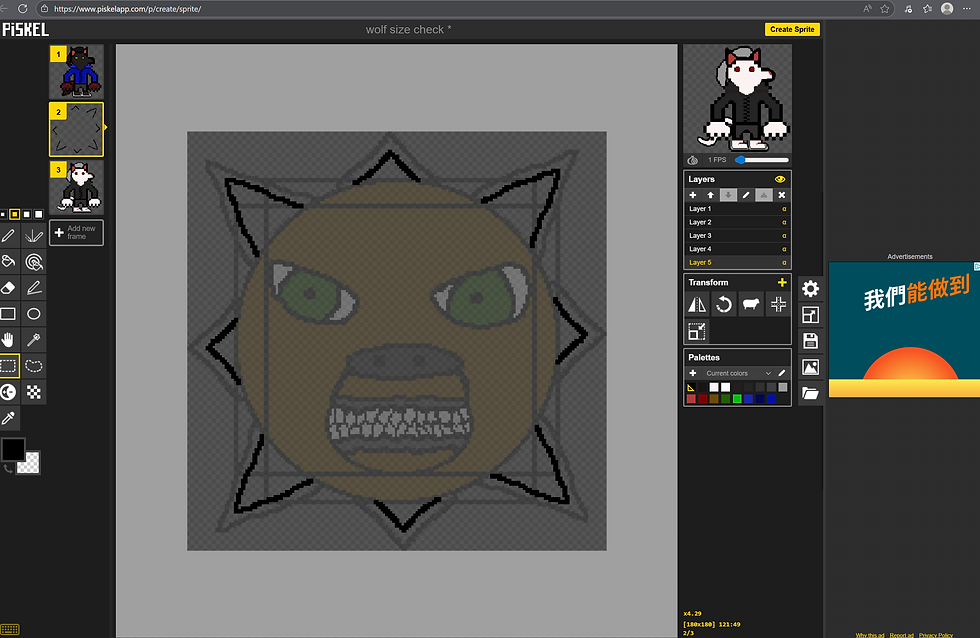 Added spikes.