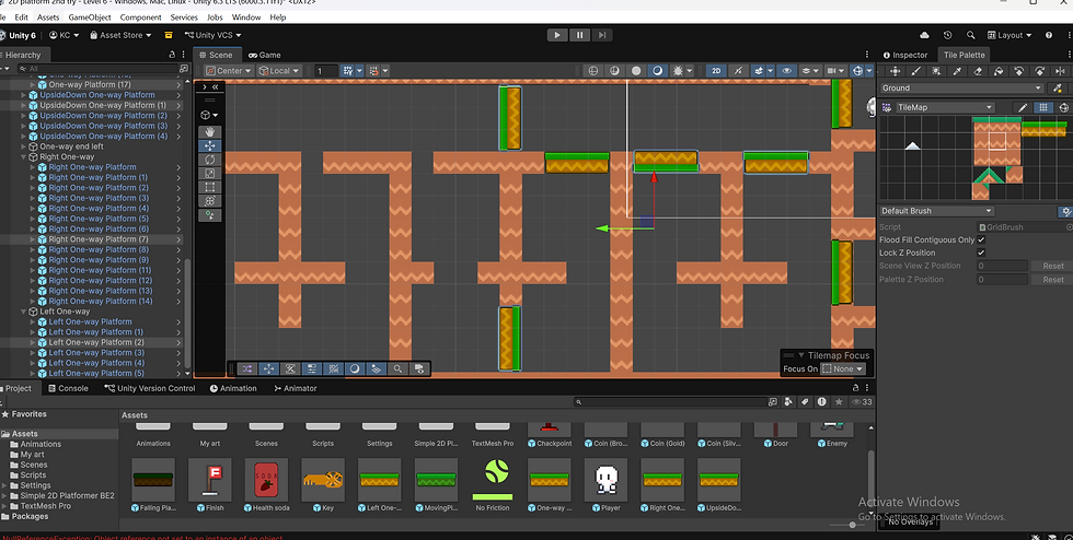 Reworked One-way Platform from phasing through from bottom to also directions.