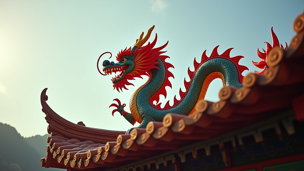 Understanding the Cultural Role of Sky Dragons in Chinese Mythology