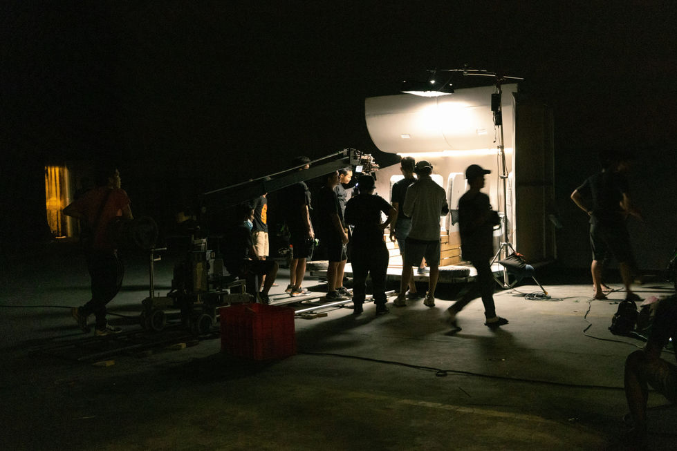 Late night shoot