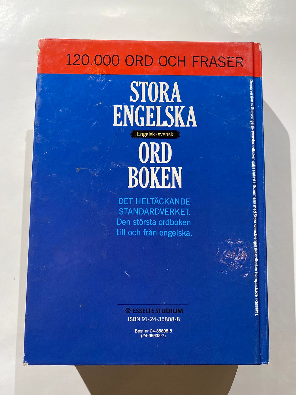 Thumbnail: Stora Engelska Ordboken engelsk-svensk