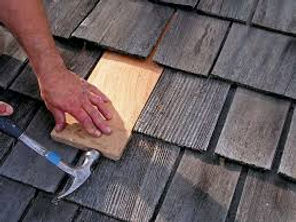 broken shingles