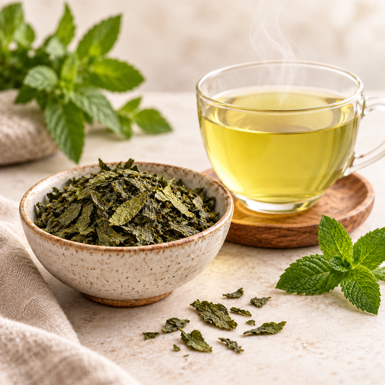 Peppermint Single Leaf Tea