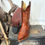 Thumbnail: Boulet Ladies 4905 Volgo Amber Snip Toe Cowboy Boot