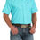Thumbnail: Cinch Men's Turquoise Short Sleeve Button Down Western Shirt