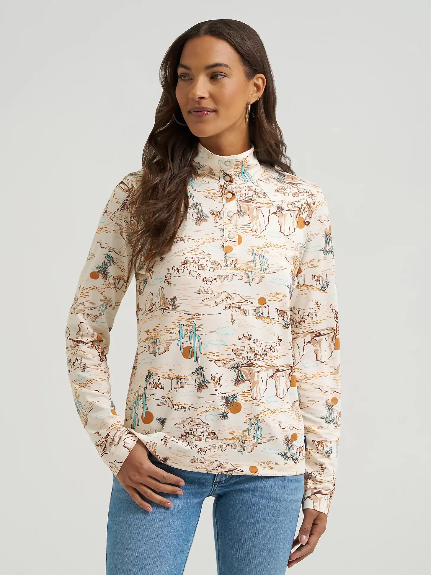 Wrangler Ladies Skye Performance Shirt