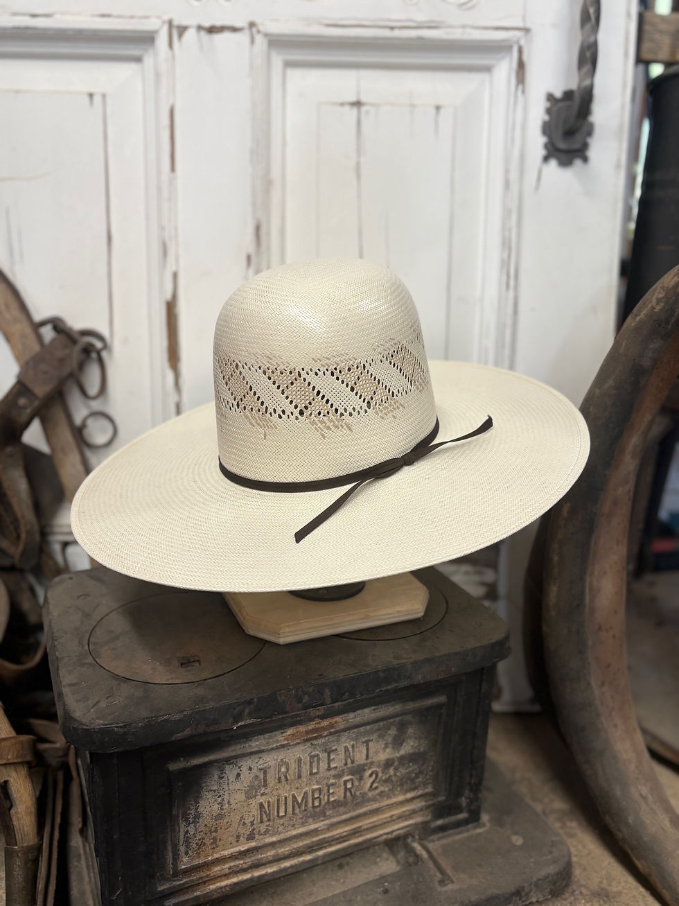 Thumbnail: Rodeo King "The Wind" 5" Open Crown Straw Hat