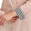 Thumbnail: Wrangler Ladies Pink Print Snap Western Shirt