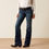 Thumbnail: Ariat Ladies Trouser Mid Rise Stretch Entwined Wide Leg Jean