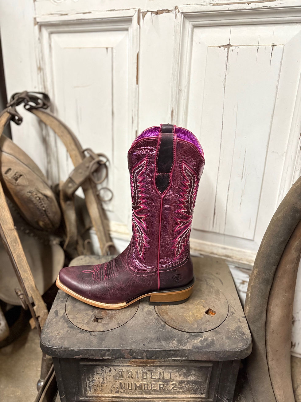Thumbnail: Ariat Ladies Futurity Flash Cowboy Boot