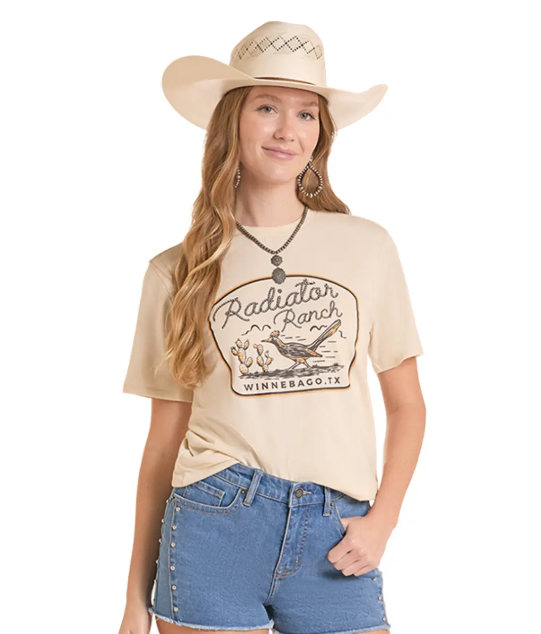 Rock & Roll Ladies "Radiator Ranch" Graphic T-Shirt