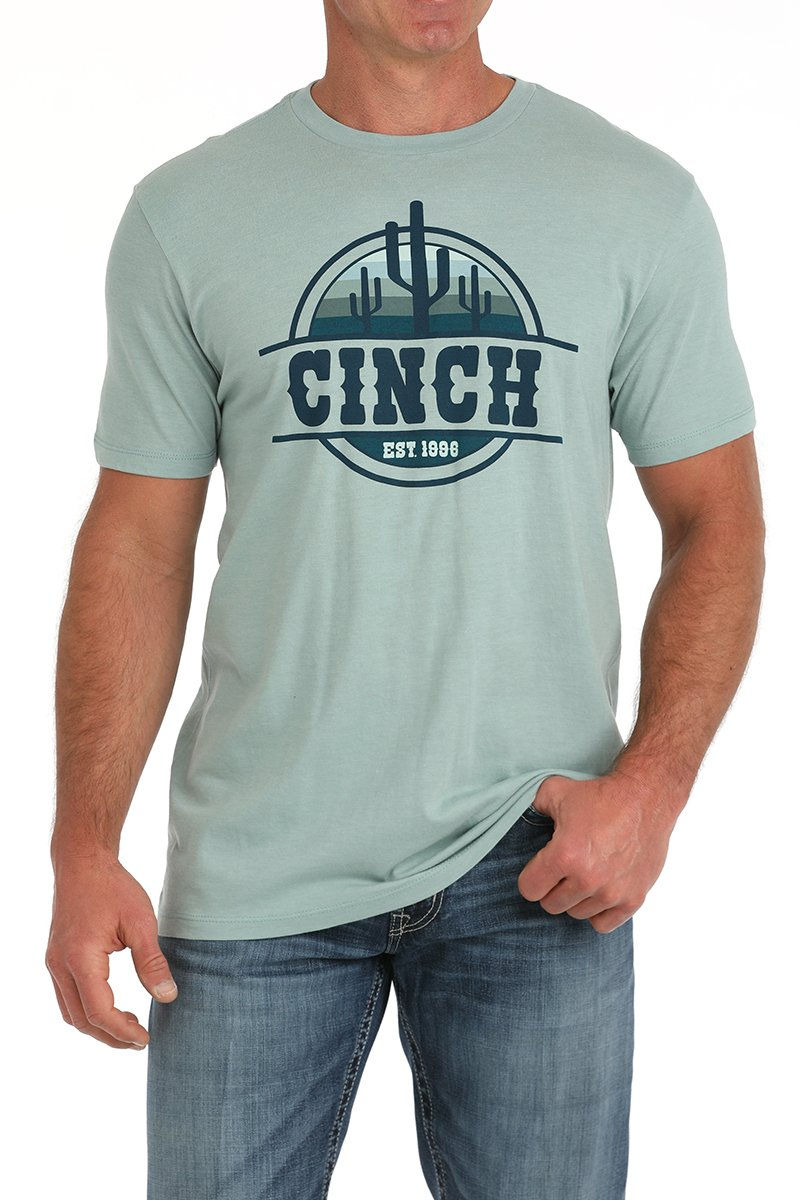 Cinch Men's Green Cactus T-Shirt