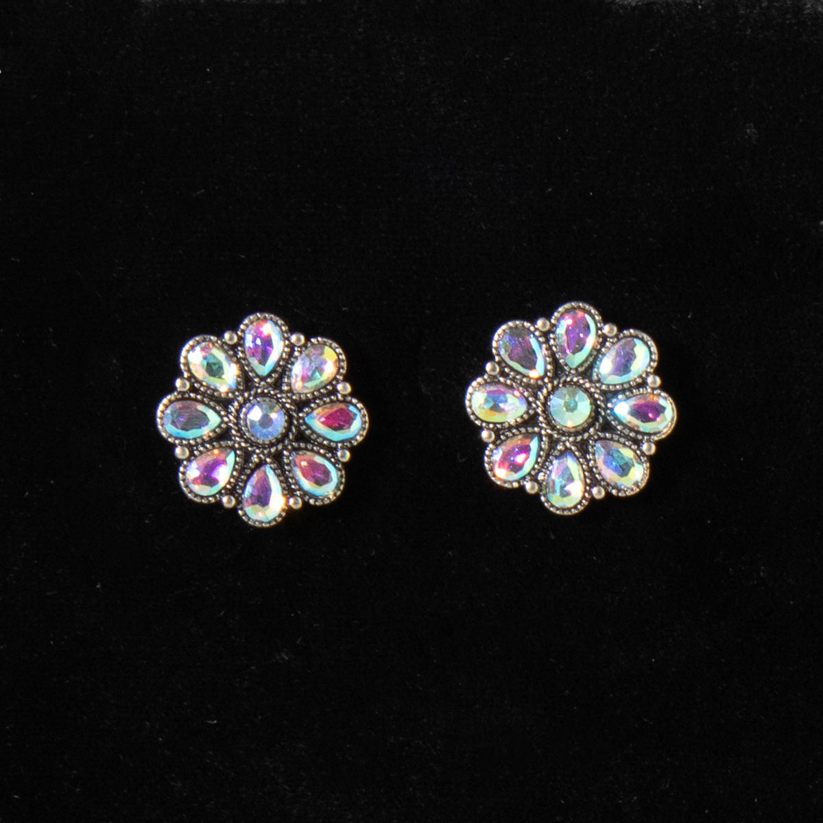 M&F Stone Flower Earring