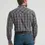 Thumbnail: Wrangler Men's 20X Competition Advanced Comfort Long Sleeve Black Plaid Shirt