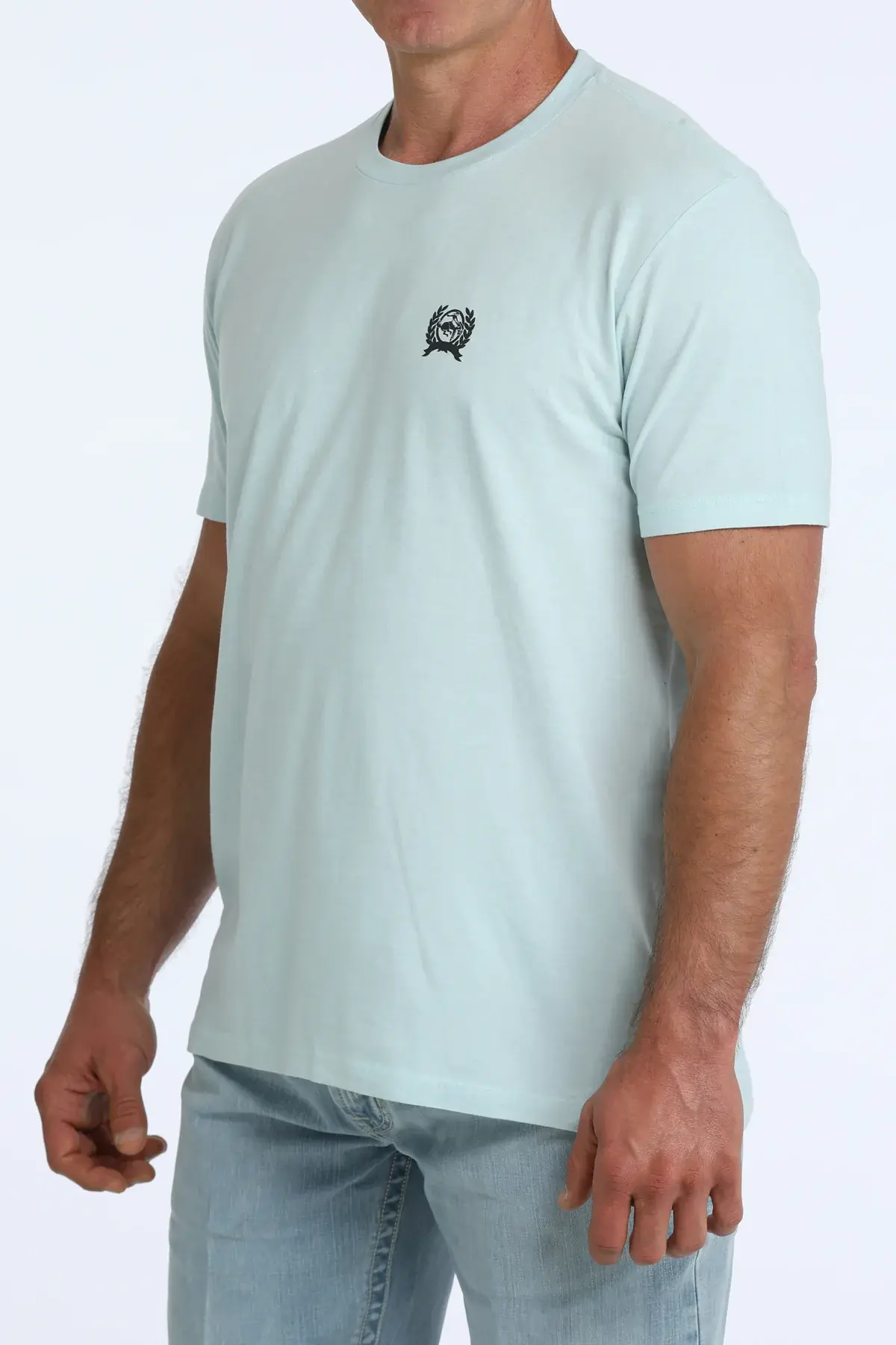 Cinch Men's Mint Green Back Graphic T-Shirt