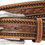 Thumbnail: Ariat Buck Stitch Floral Tooled Belt