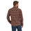 Thumbnail: Wrangler Mens Retro Brown Plaid Flannel Snap Western Shirt