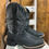Thumbnail: Justin Men's Zeke Black Goat Cowboy Boot