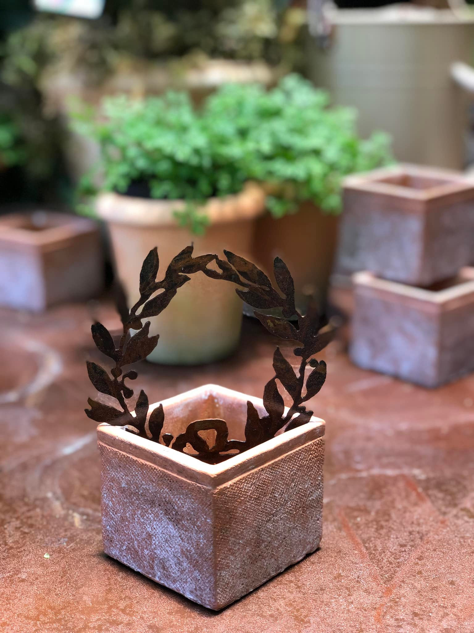 Metal Wreath - Laser Cut