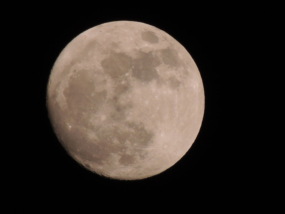 Supermoon New Years 2018