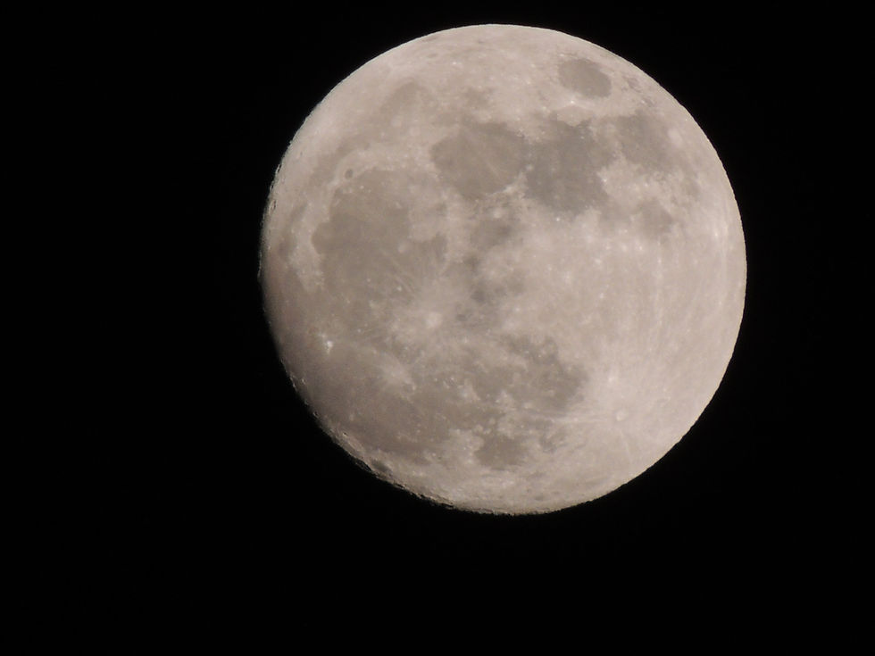Supermoon New Years 2018