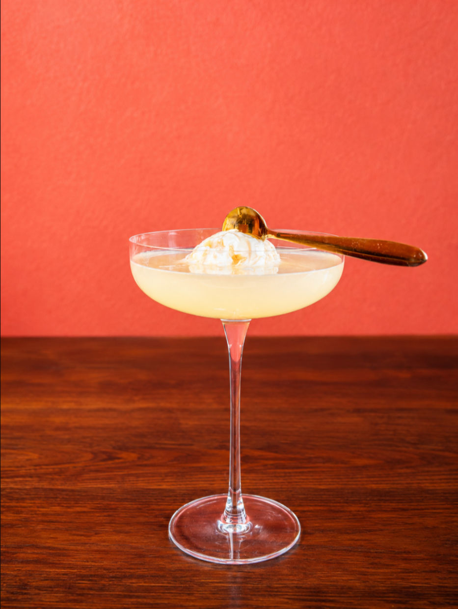 Creamsicle Martini at Manzil Restaurant at Kismet Estate Winery