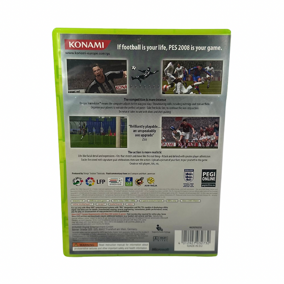Thumbnail: Pro Evolution Soccer 2008