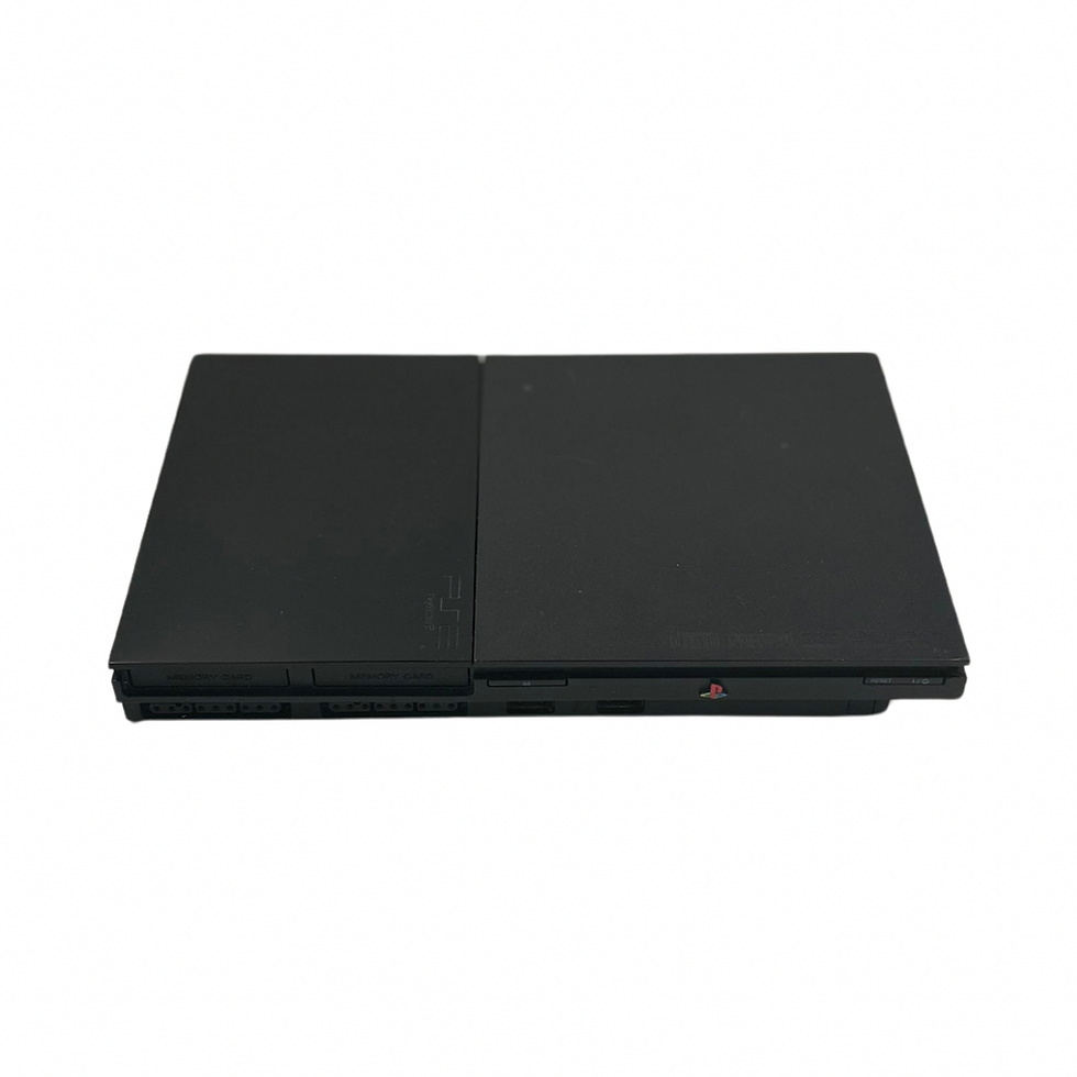 Thumbnail: Sony PlayStation 2 Slim Charcoal Black (PAL)