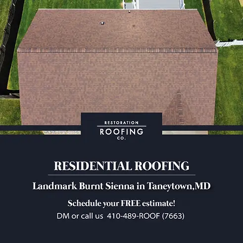 graphic-aerial-view-brown-shingle-roof-home-restoration-roofing-logo-text-residential-roof