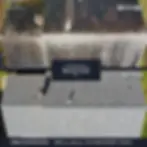 Before and after aerial view of house roof replacement by Restoration Roofing Co showing damaged dark roof possibly causing water leaking from ceiling and new light gray shingle roof.