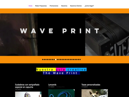 The Wave Print