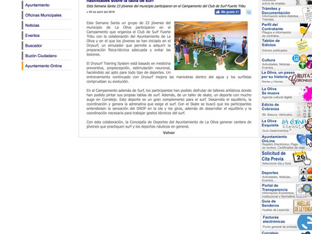 Noticias, Ayuntamiento de la OLIVA