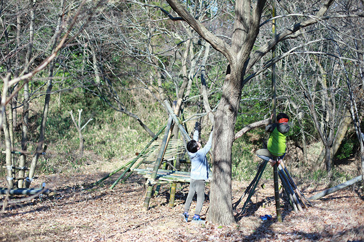 子どもたちも今日も全力です！