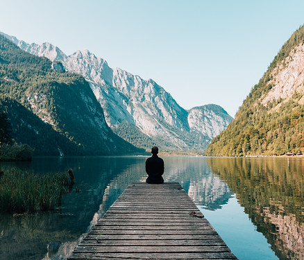 Mountains Meet Lake