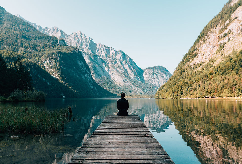 Mountains Meet Lake
