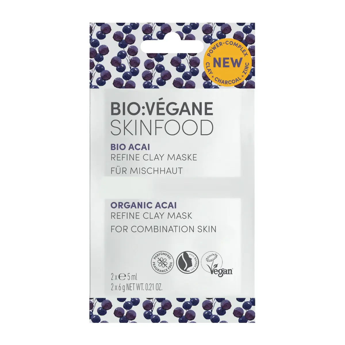 BV Organic Acai Refining Clay Mask 10g