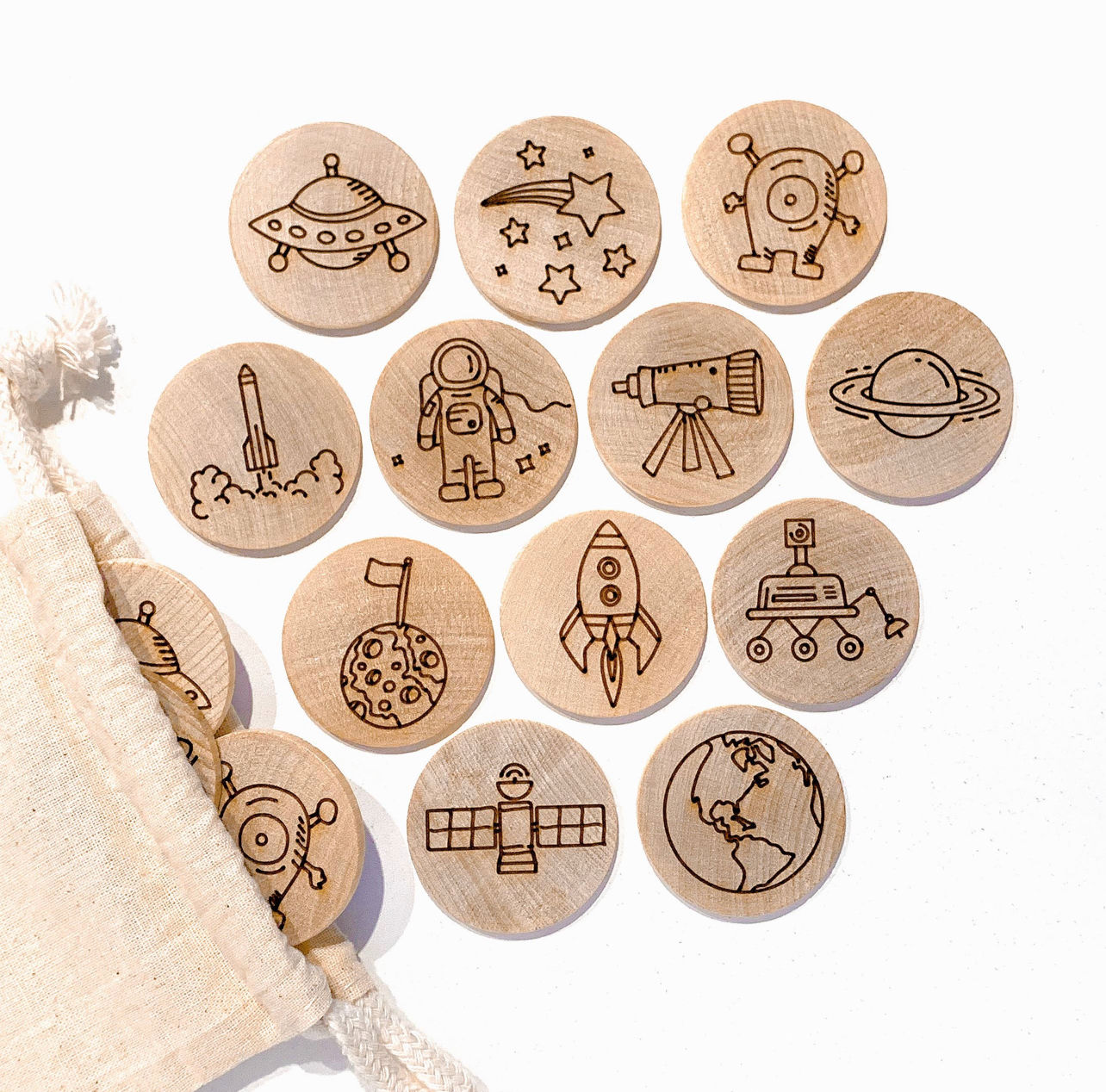 Space Memory Matching Game