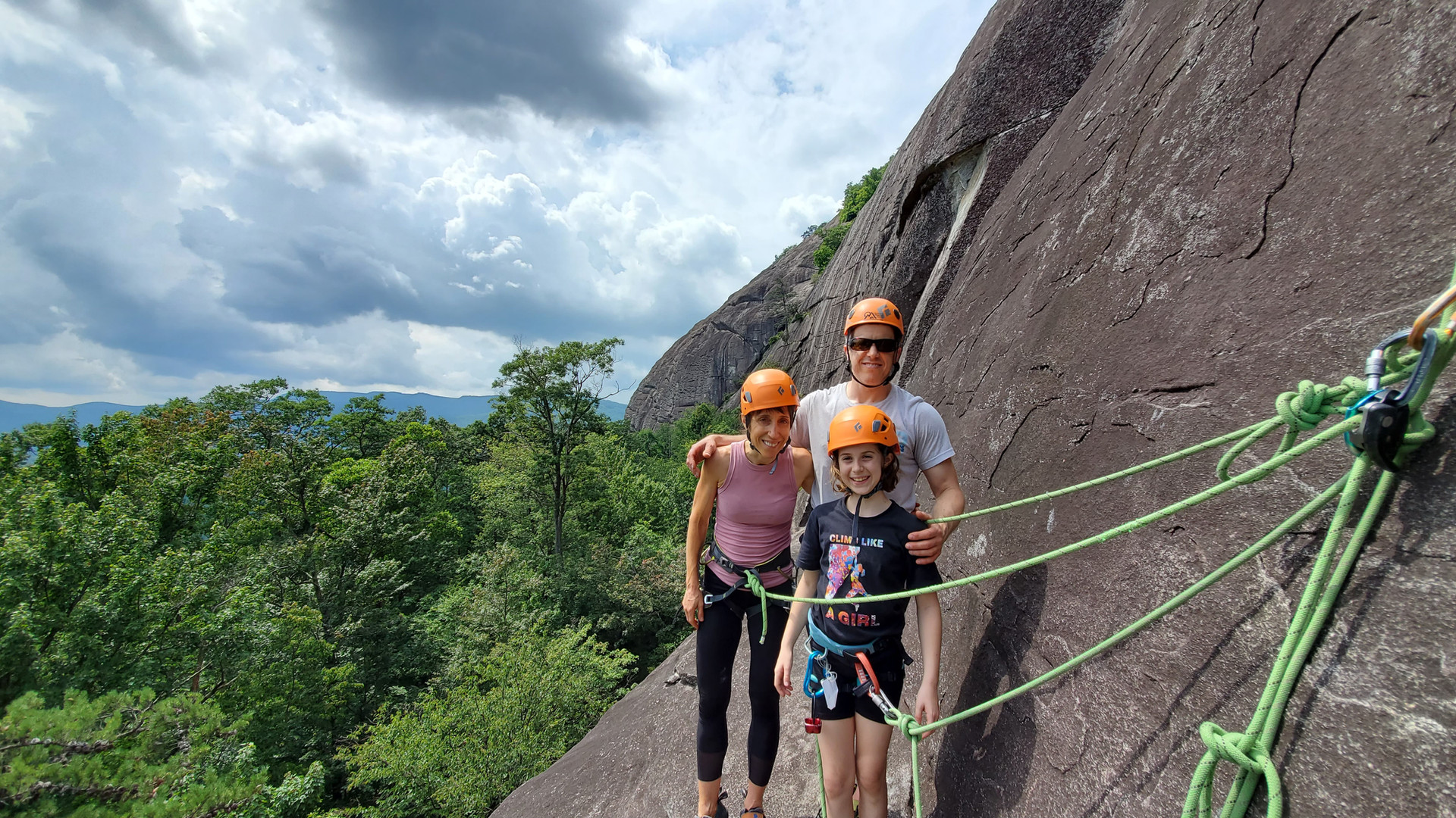 Pisgah Climbing Outdoor rock climbing guide Asheville Brevard