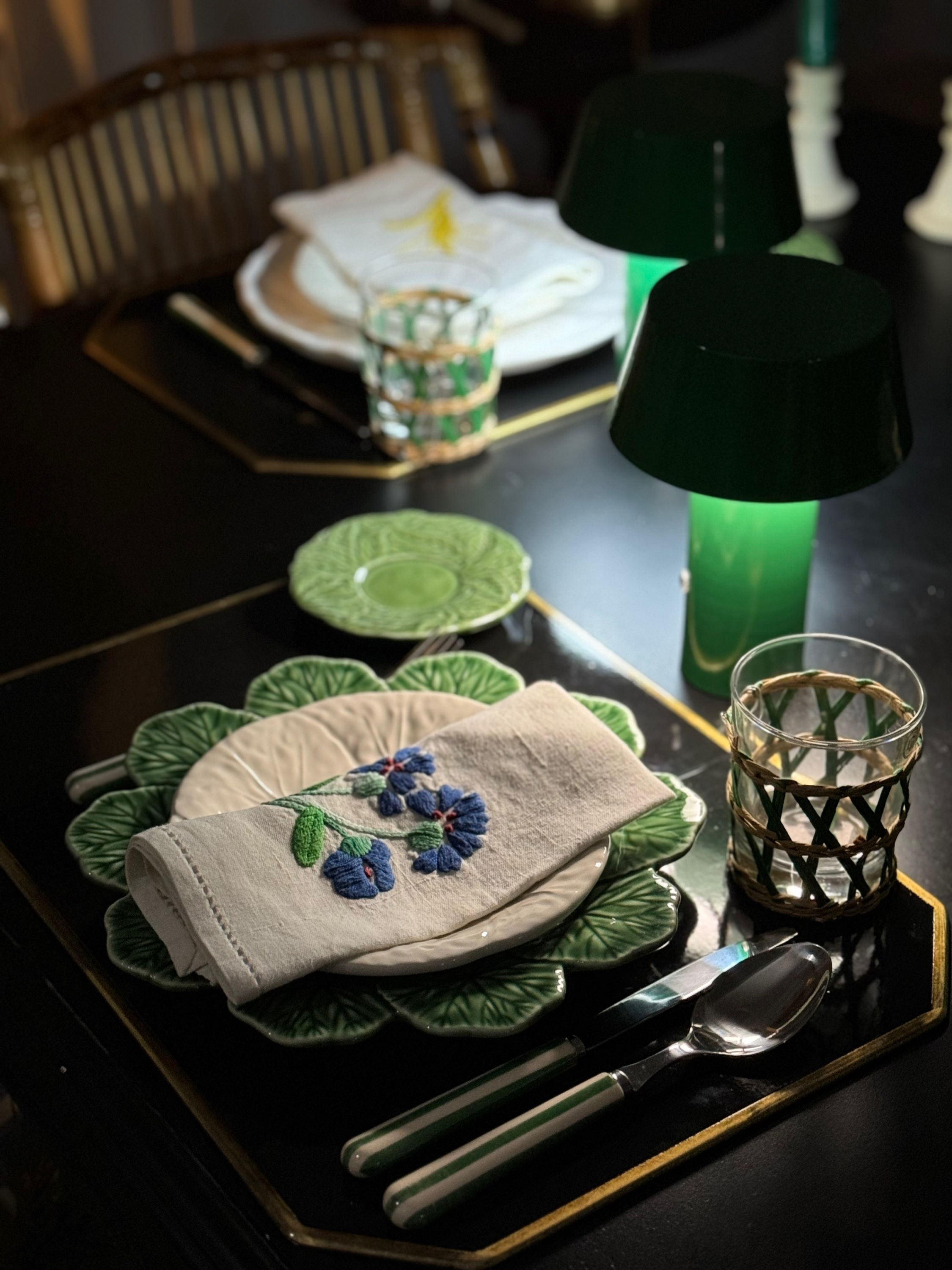 Lámparita inalámbrica verde 